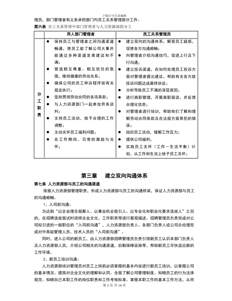 员工关系管理制度_第2页