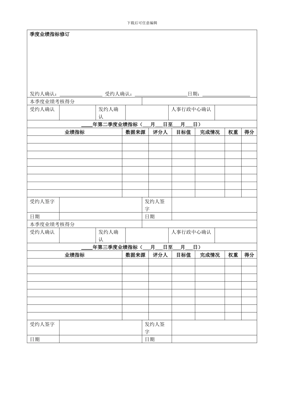 品牌服装行业-业绩合同模版_第2页