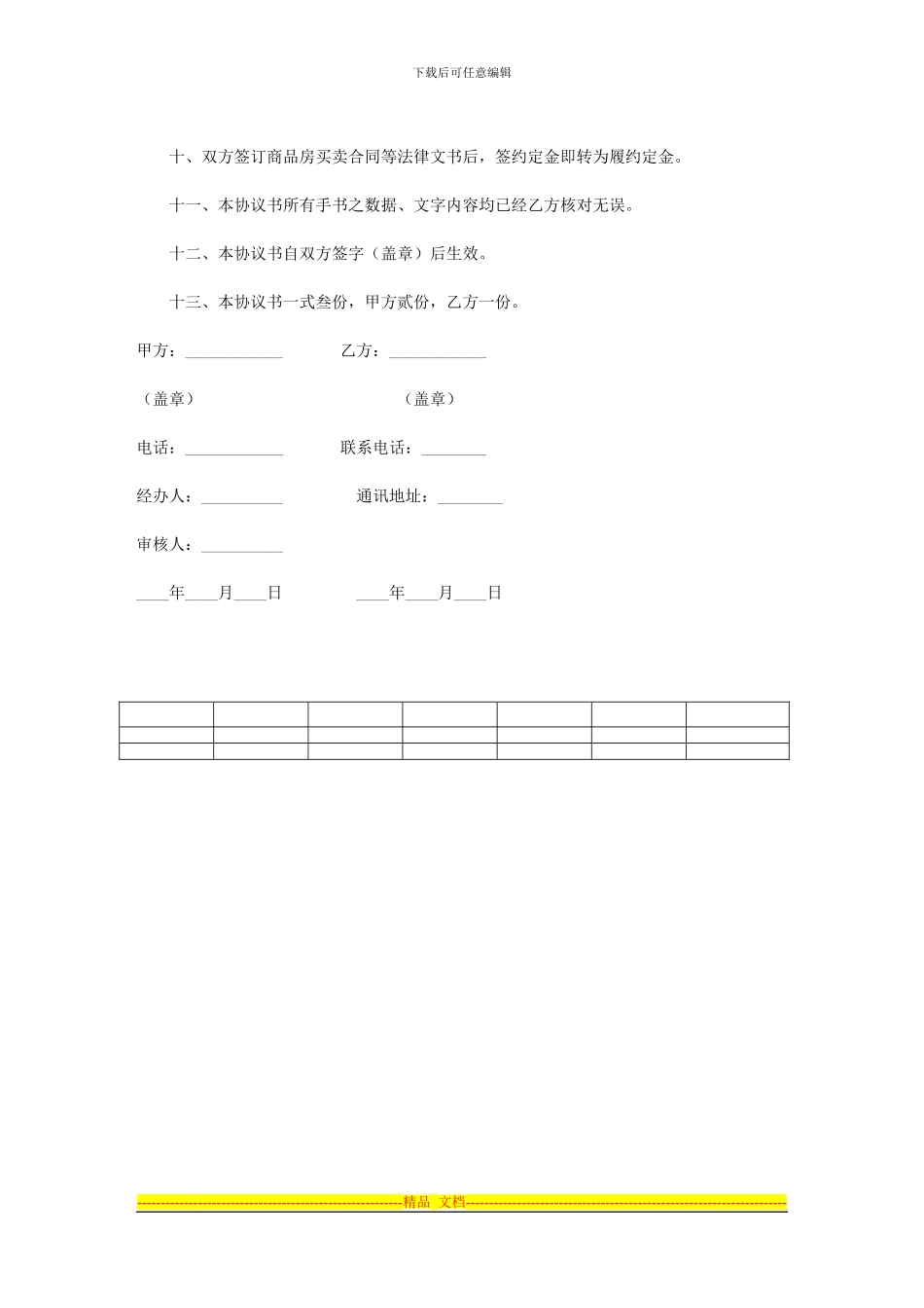 商品房认购协议_第3页