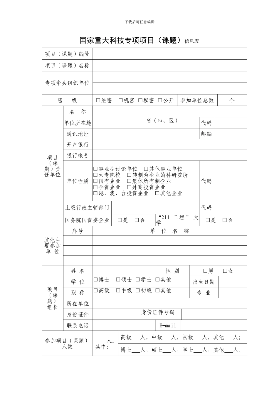 国家科技重大专项项目任务合同书_第3页