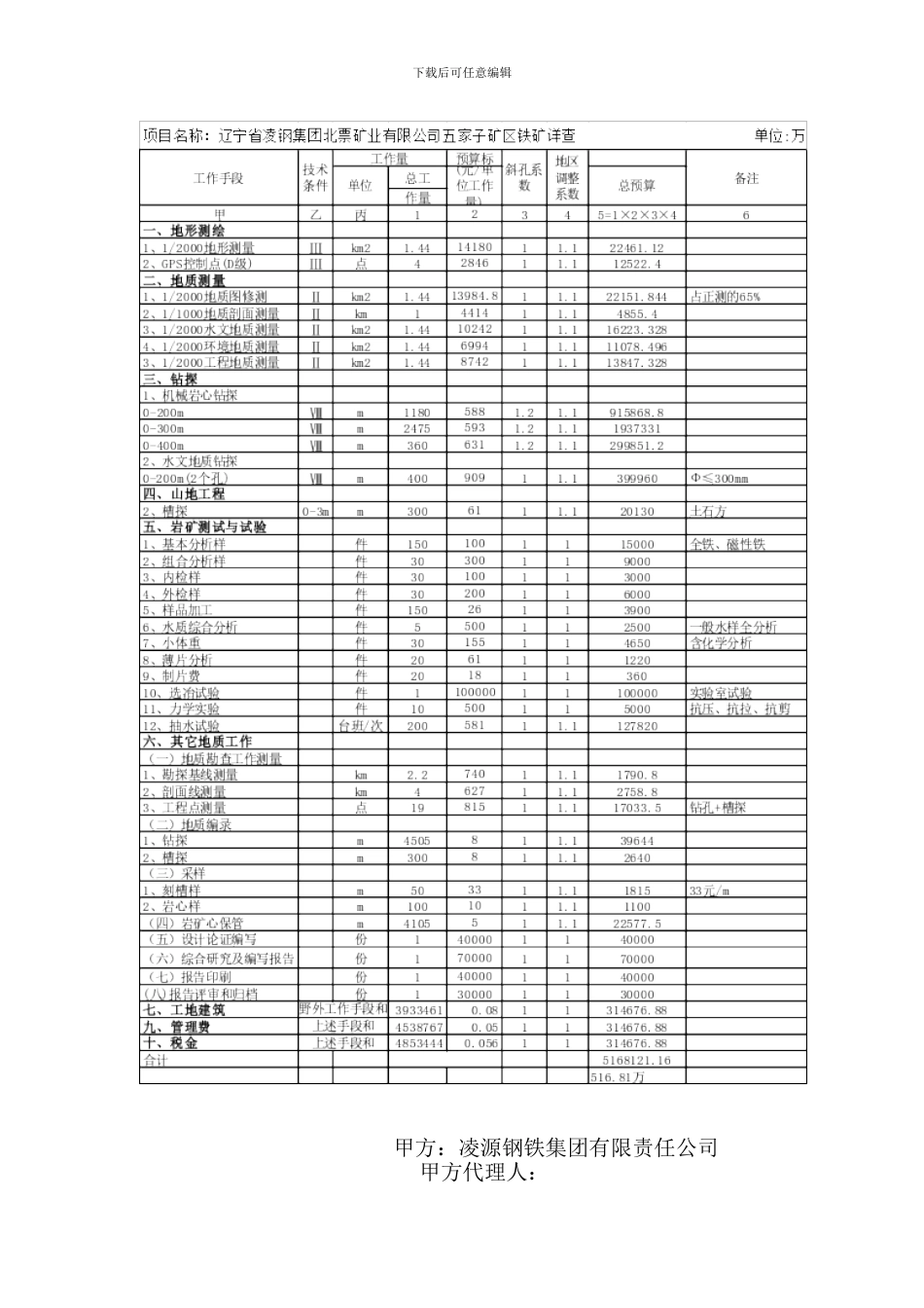 地质勘查协议书1_第3页