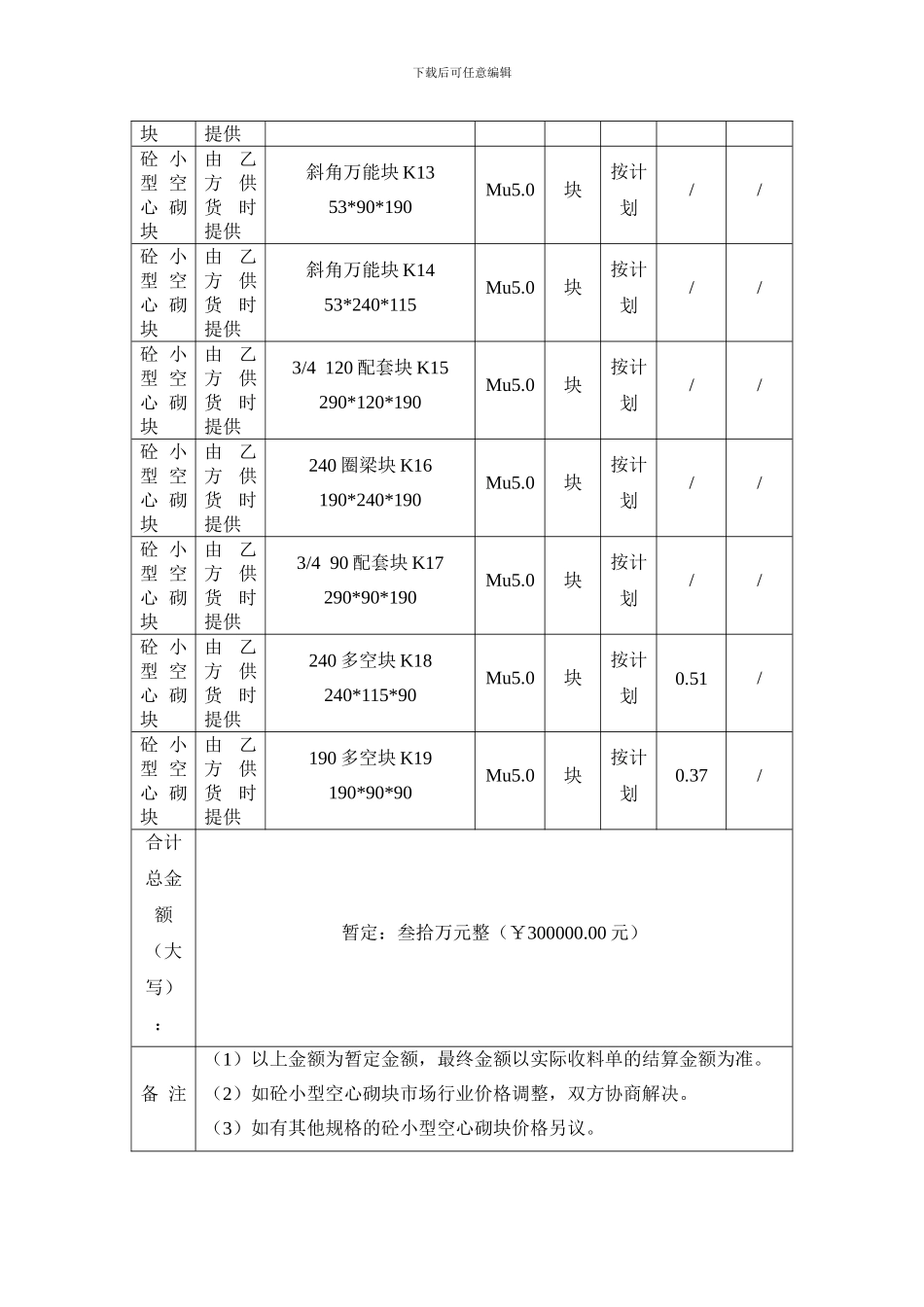 外墙体材料购销合同_第3页