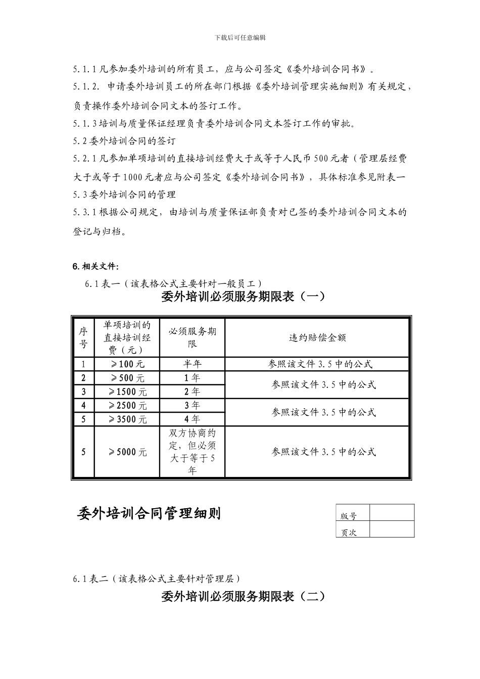 委外培训合同管理细则_第3页