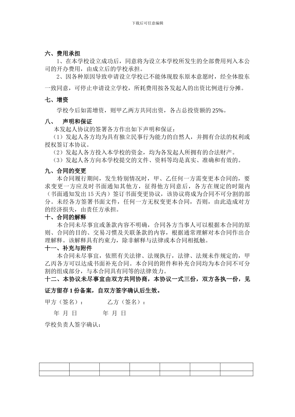 学校股份合作协议_第3页