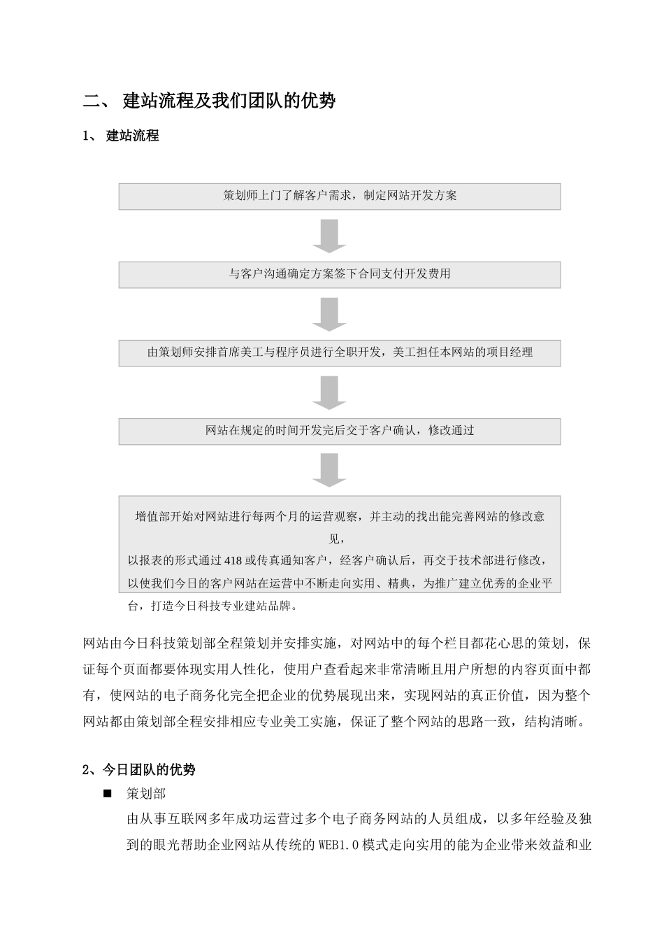 XX工艺品有限公司网站方案_第3页