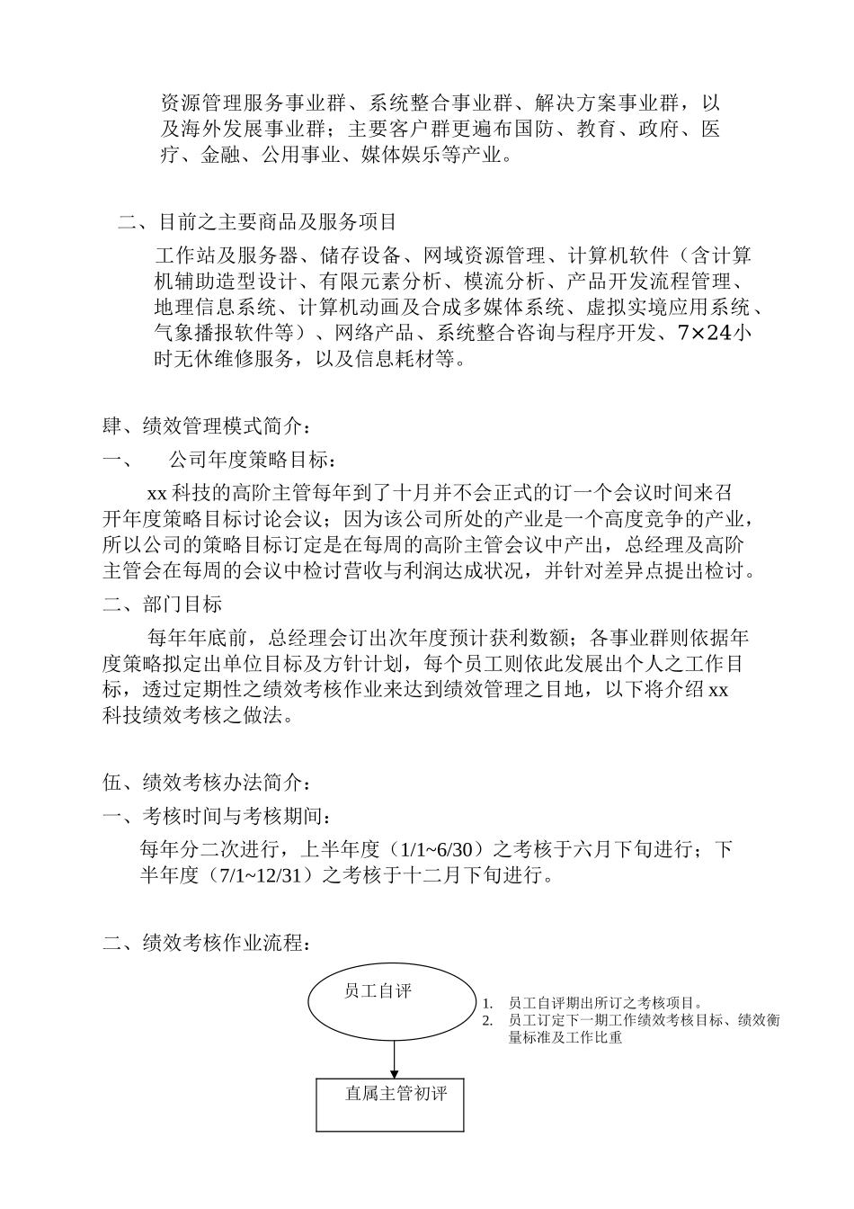 xx科技股份有限公司绩效管理报告_第3页