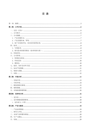 XX食品有限公司XX方便米饭商业计划书