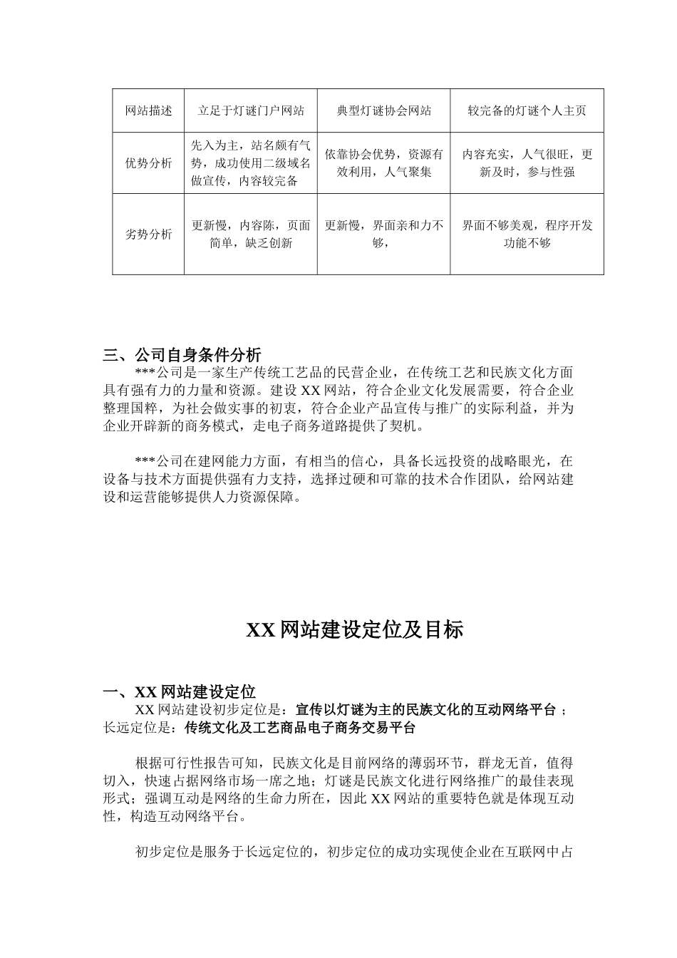 XX网站电子商务项目规划书_第3页