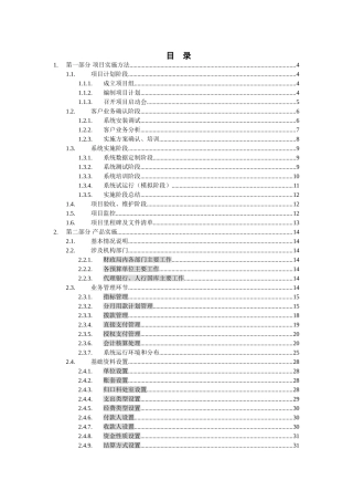 X县国库项目实施方案