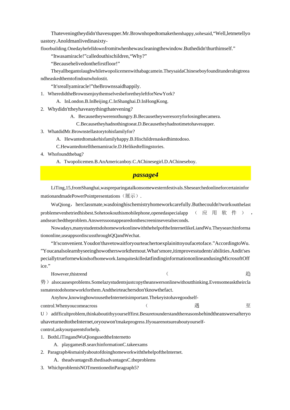 初中阅读理解之人物传记_第3页