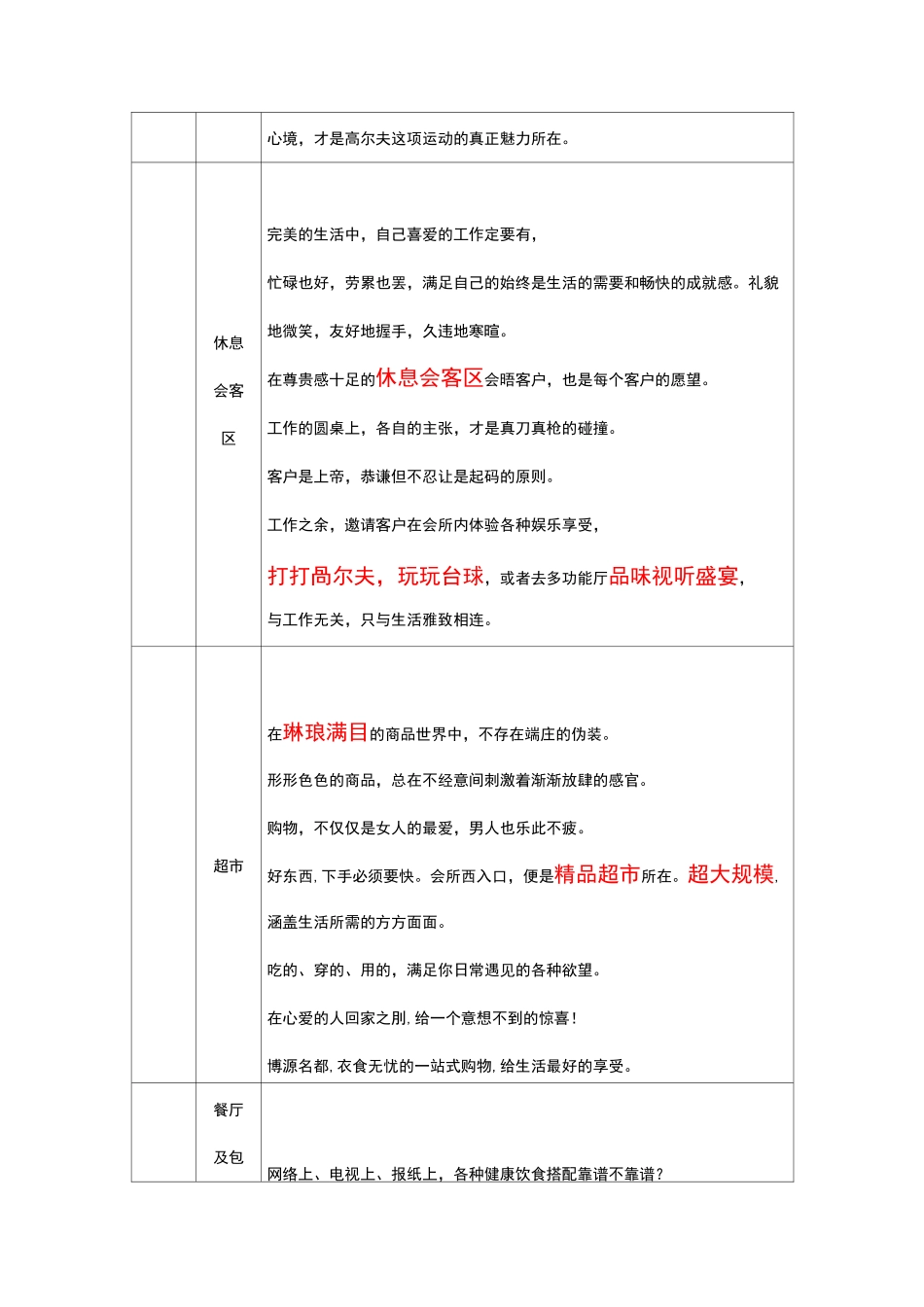 某高端社区会所生活手册_第3页