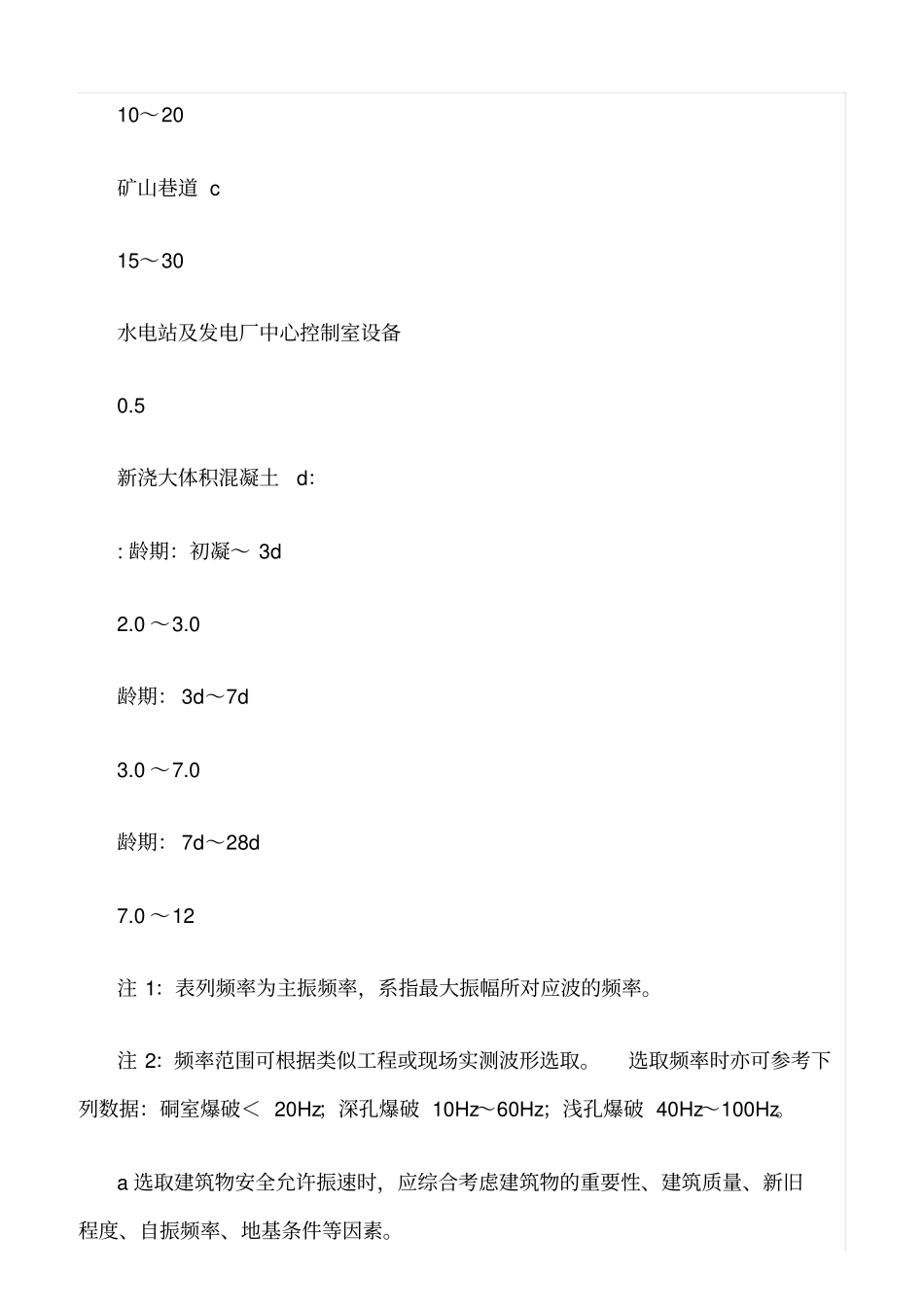 精选范文--爆破振动安全允许距离_第3页