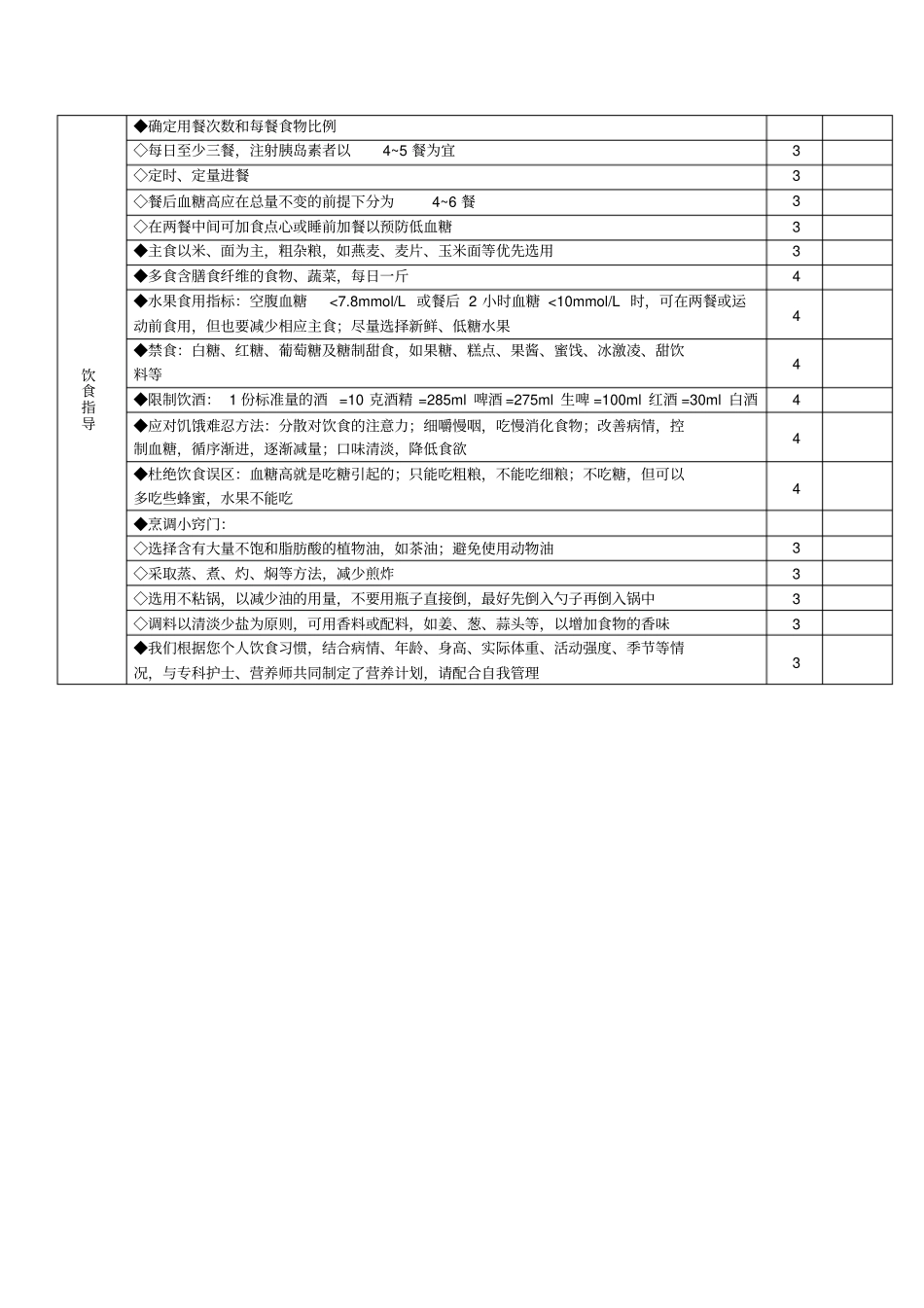 糖尿病饮食能量计算及宣教_第2页