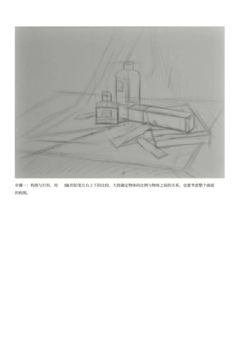 素描静物组合步骤及全过程_第3页