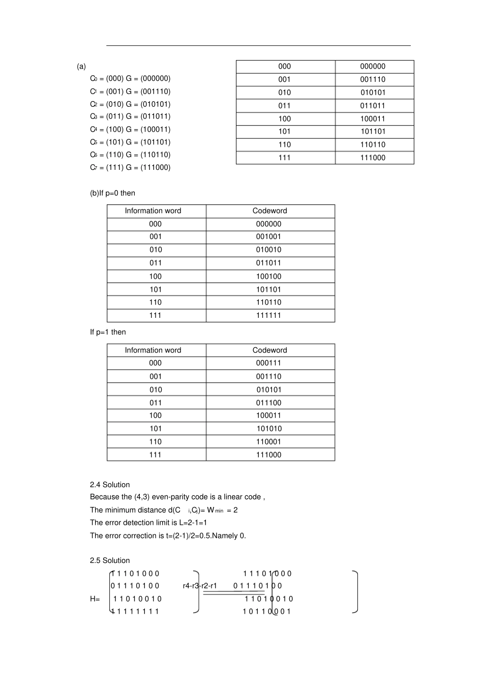 纠错编码习题解答重点讲义资料_第3页