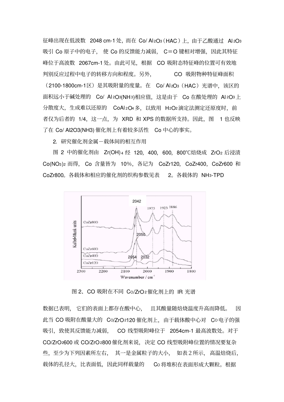 红外光谱法用于固体催化剂表征_第3页