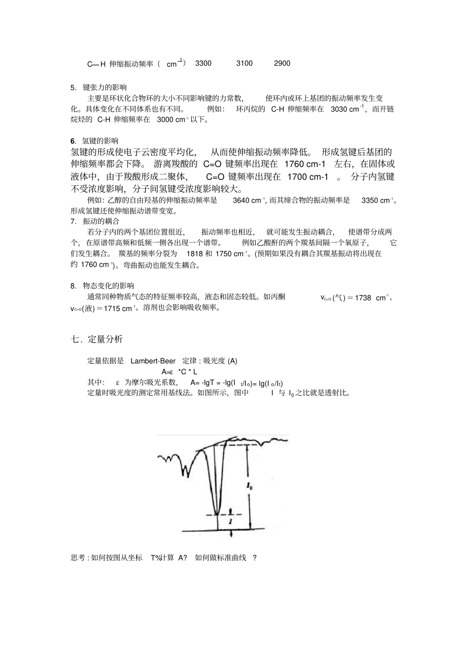 红外吸收光谱峰位的影响因素_第2页