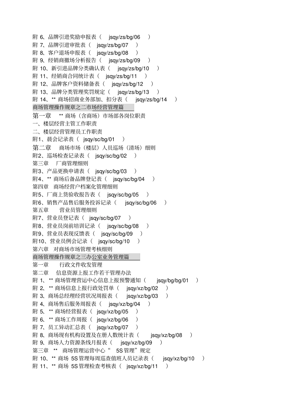 红星美凯龙商场全套管理制度_第2页