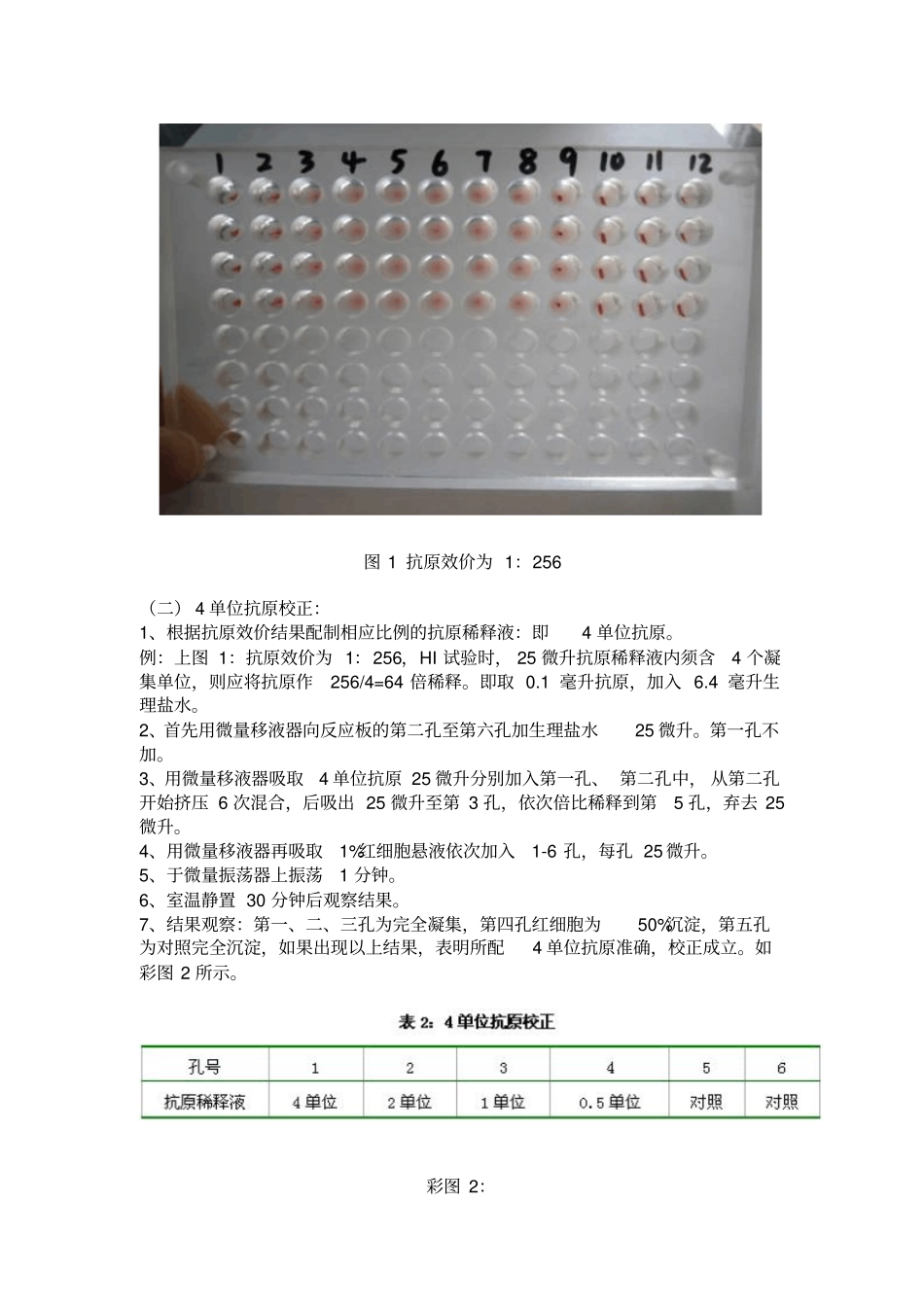 红细胞凝集试验HA与红细胞凝集抑制试验HI_第3页