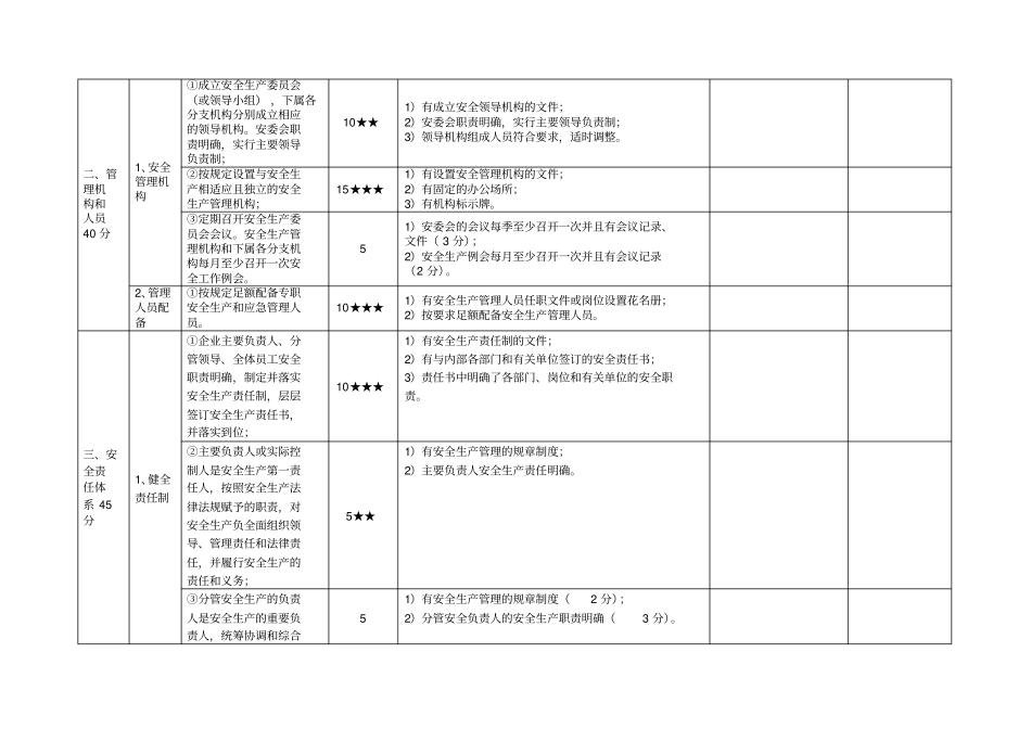 级道路旅客运输企业安全生产标准化考评实施细则_第2页
