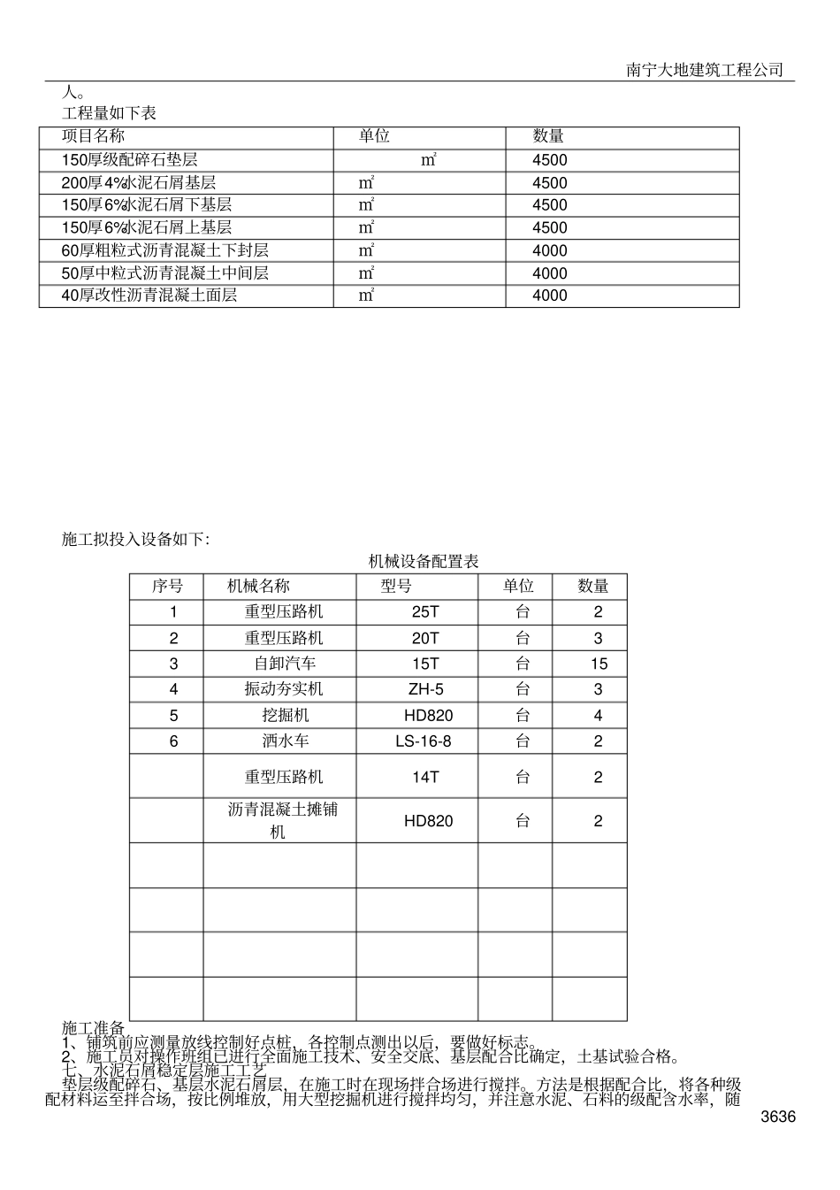 级配碎石基层及水泥稳定碎石层施工方案路拌法孵化中心_第3页