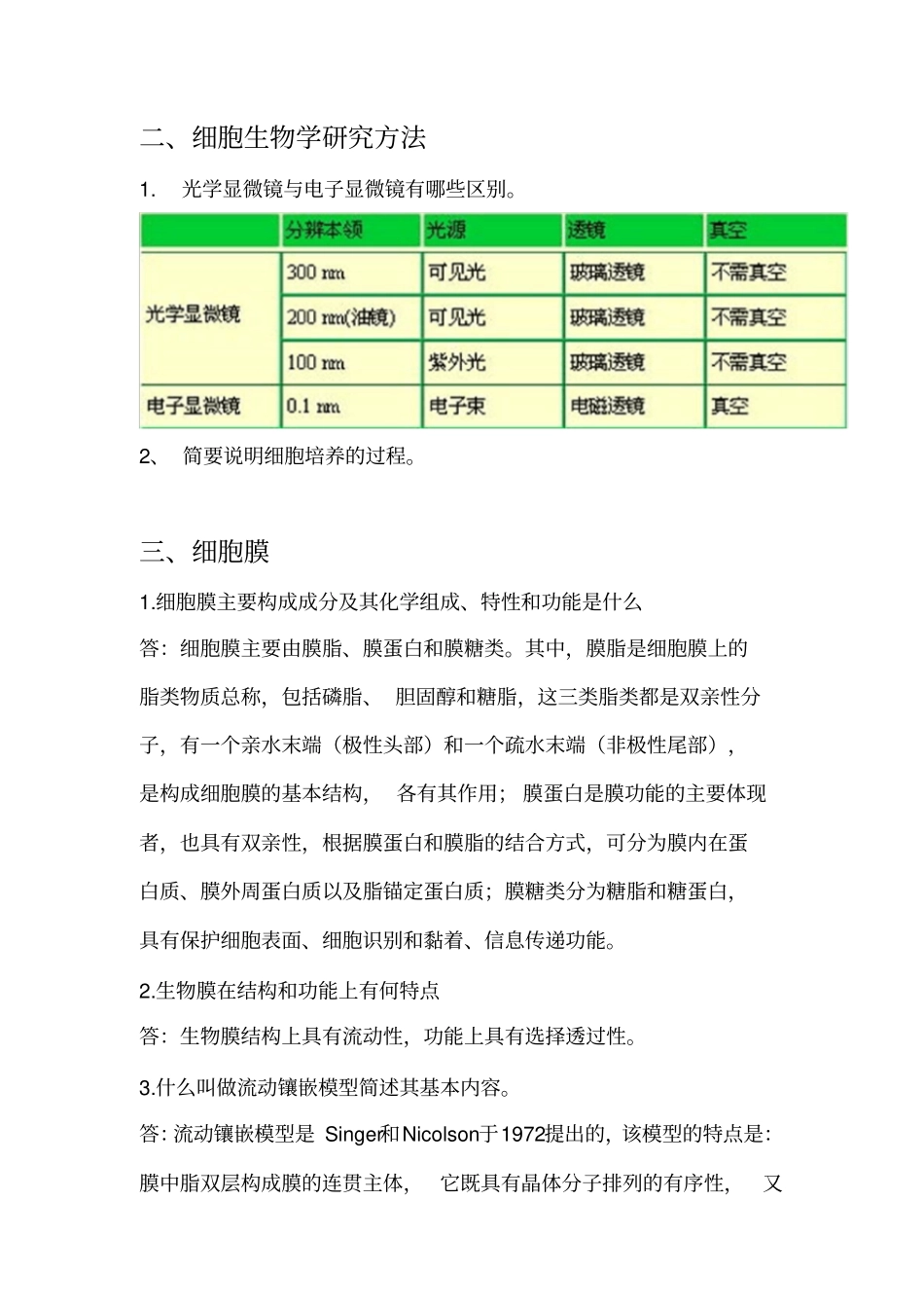 细胞生物学总结总_第2页