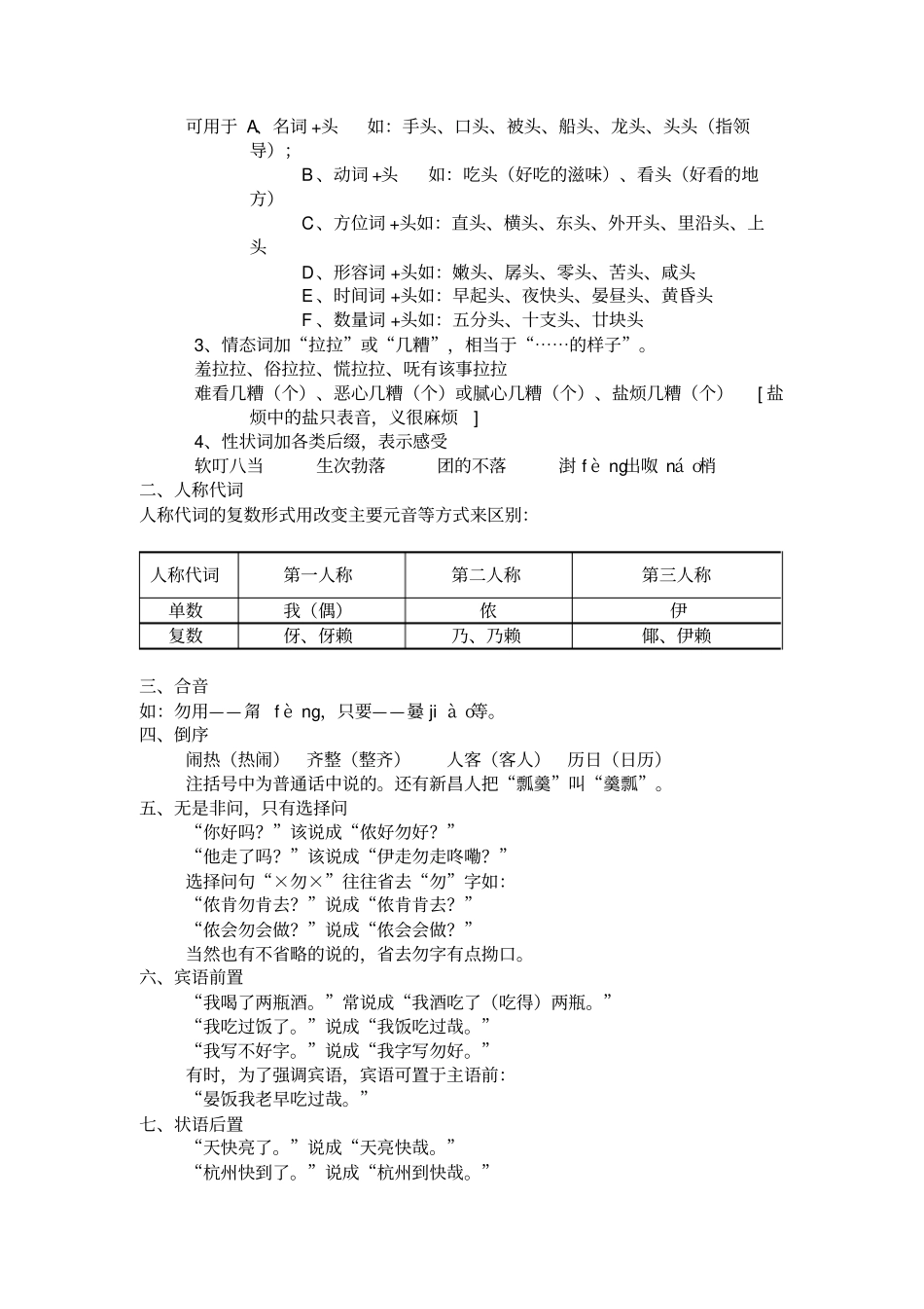 绍兴话学习讲解_第2页