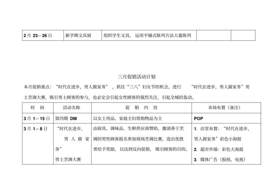 经典咨询方案-超年促销计划_第3页