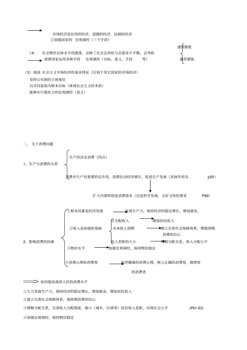 经济与生活重点知识_第2页