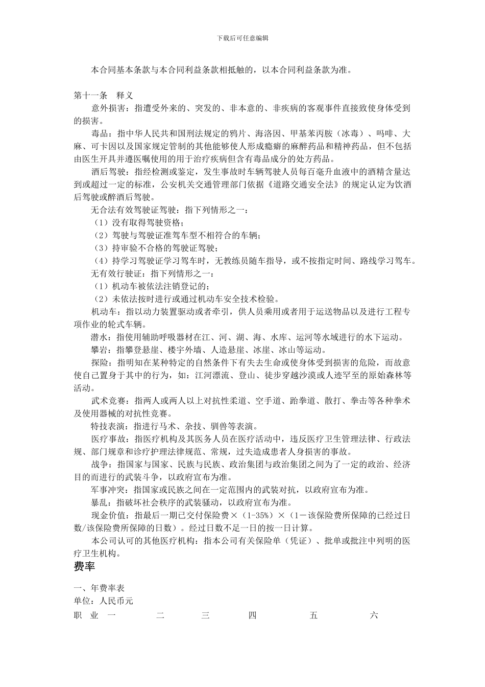 小额贷款保险合同_第3页