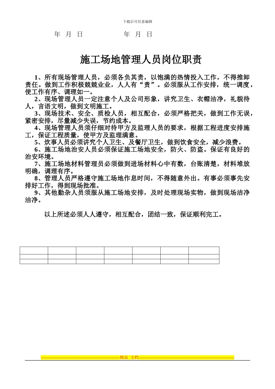 工地施工人员安全责任协议书_第3页