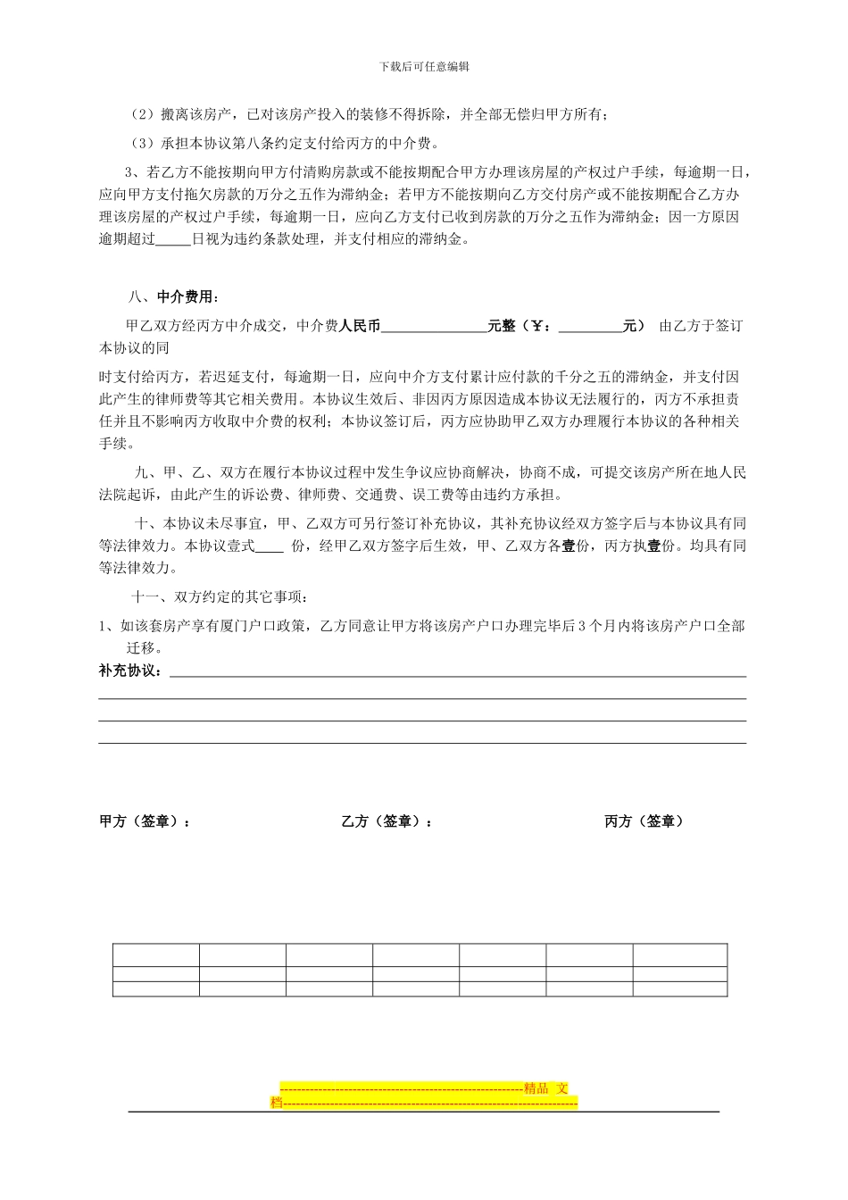 房产预购协议书2_第3页