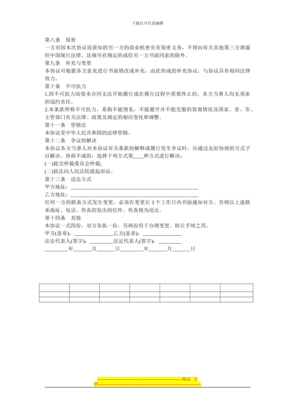 房地产开发项目转让协议_第3页