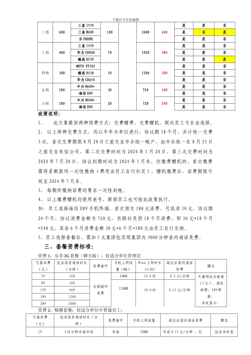 手机通讯合作协议_第2页