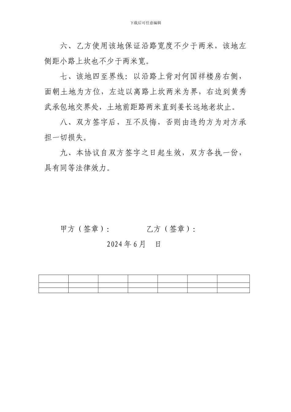 承包土地转让协议书_第2页