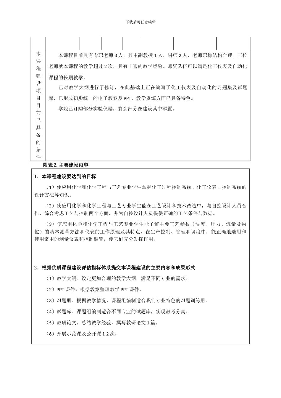 曲靖师范学院优质课程建设协议书-王丽苹_第3页