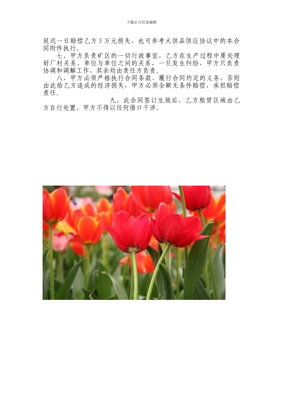 最新铁矿资源整合兼并的合同书_第2页