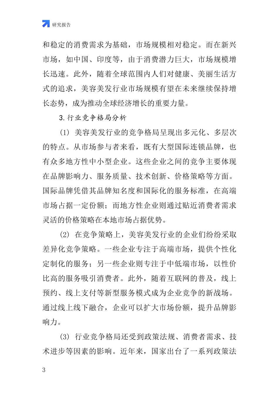 美容美发教练头行业深度研究报告_第3页