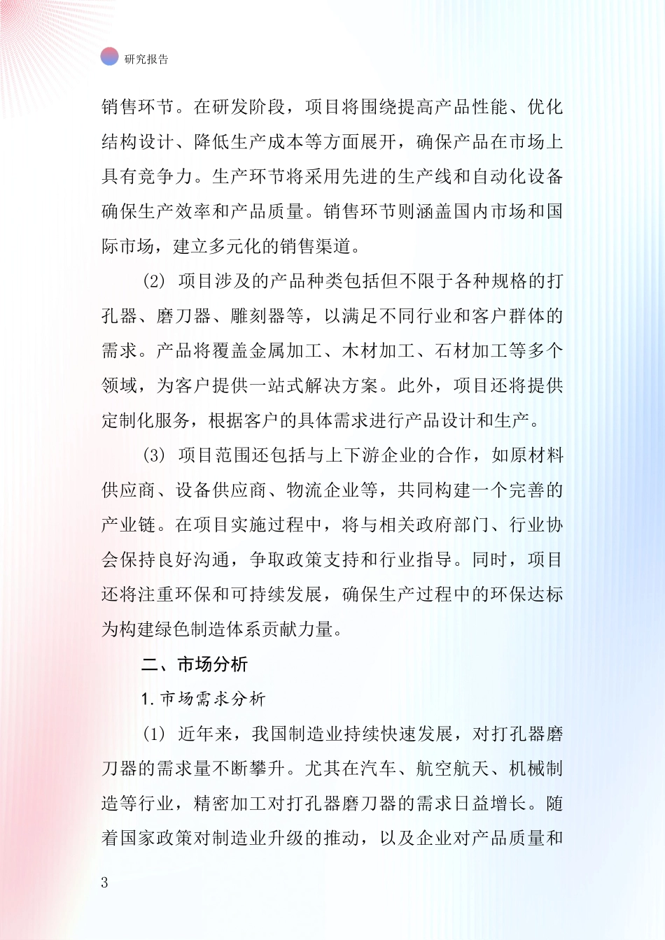 中国打孔器磨刀器项目投资可行性研究报告_第3页