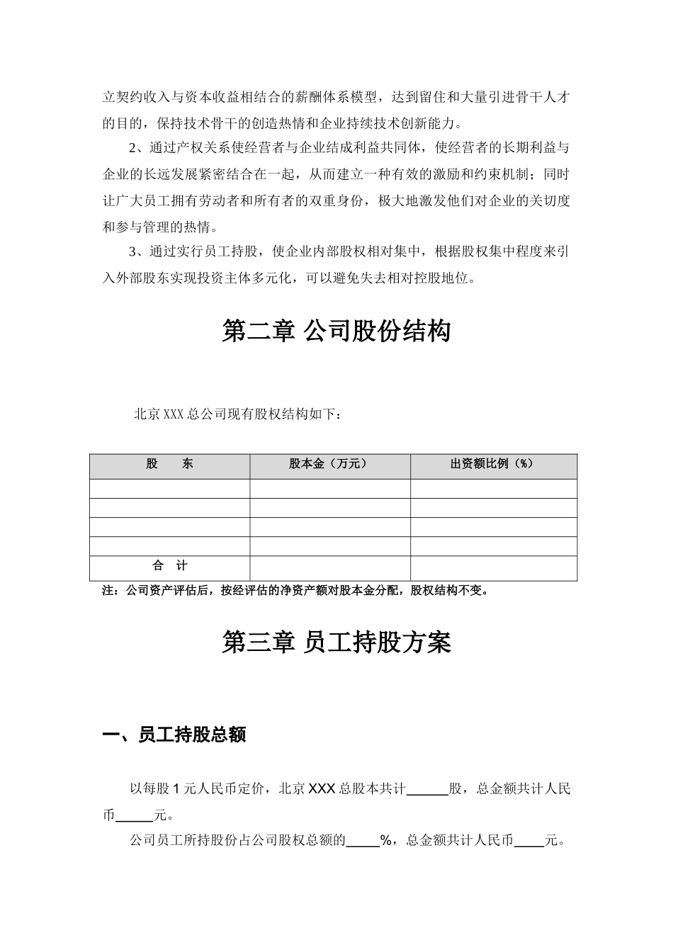 某公司员工持股方案设计_第3页