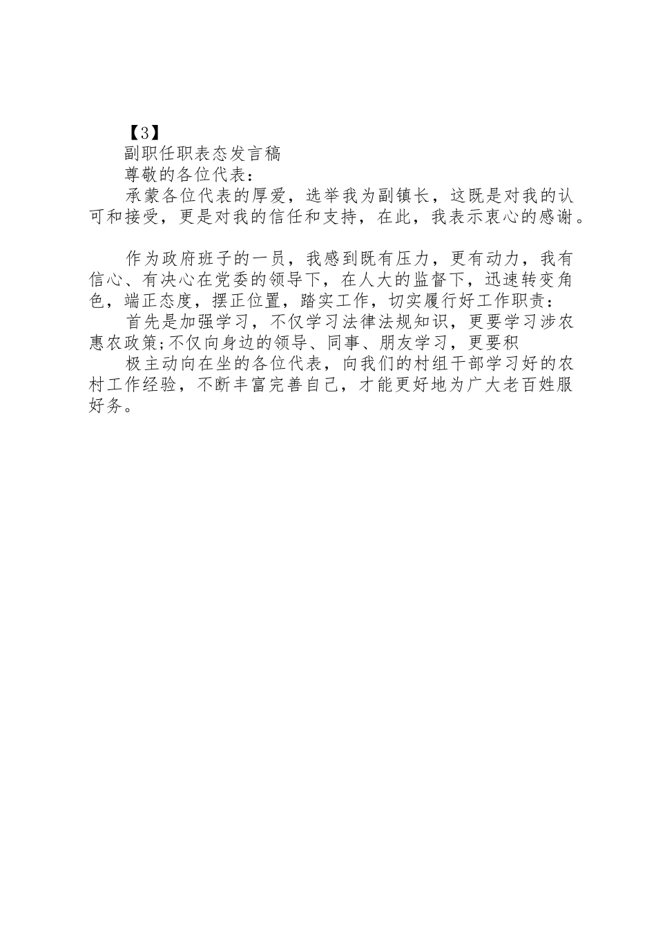 副职局长任职表态发言稿范文_第3页