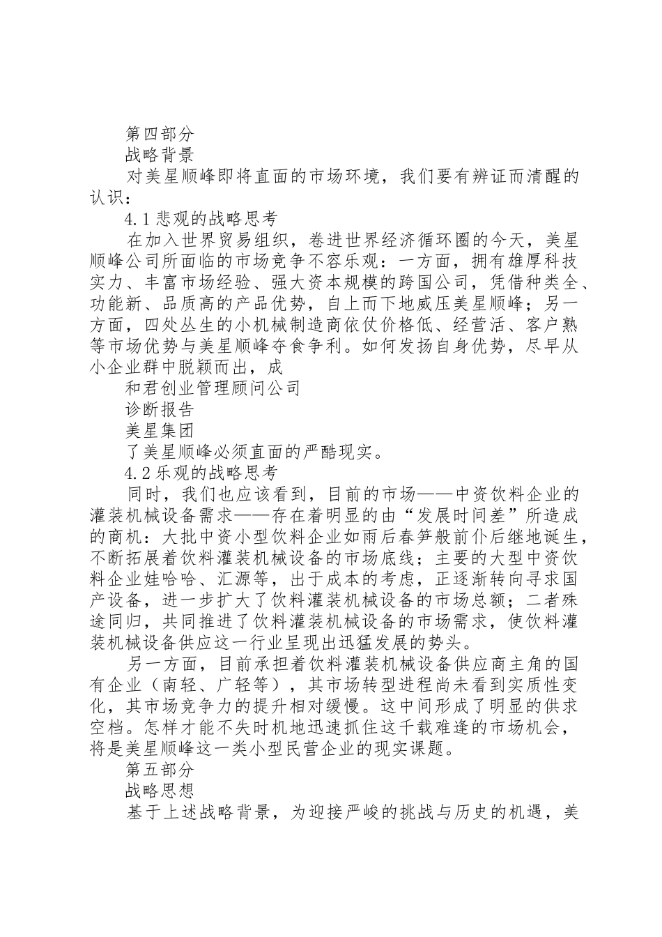 企业战略报告(某国内知名咨询公司制作)_第2页