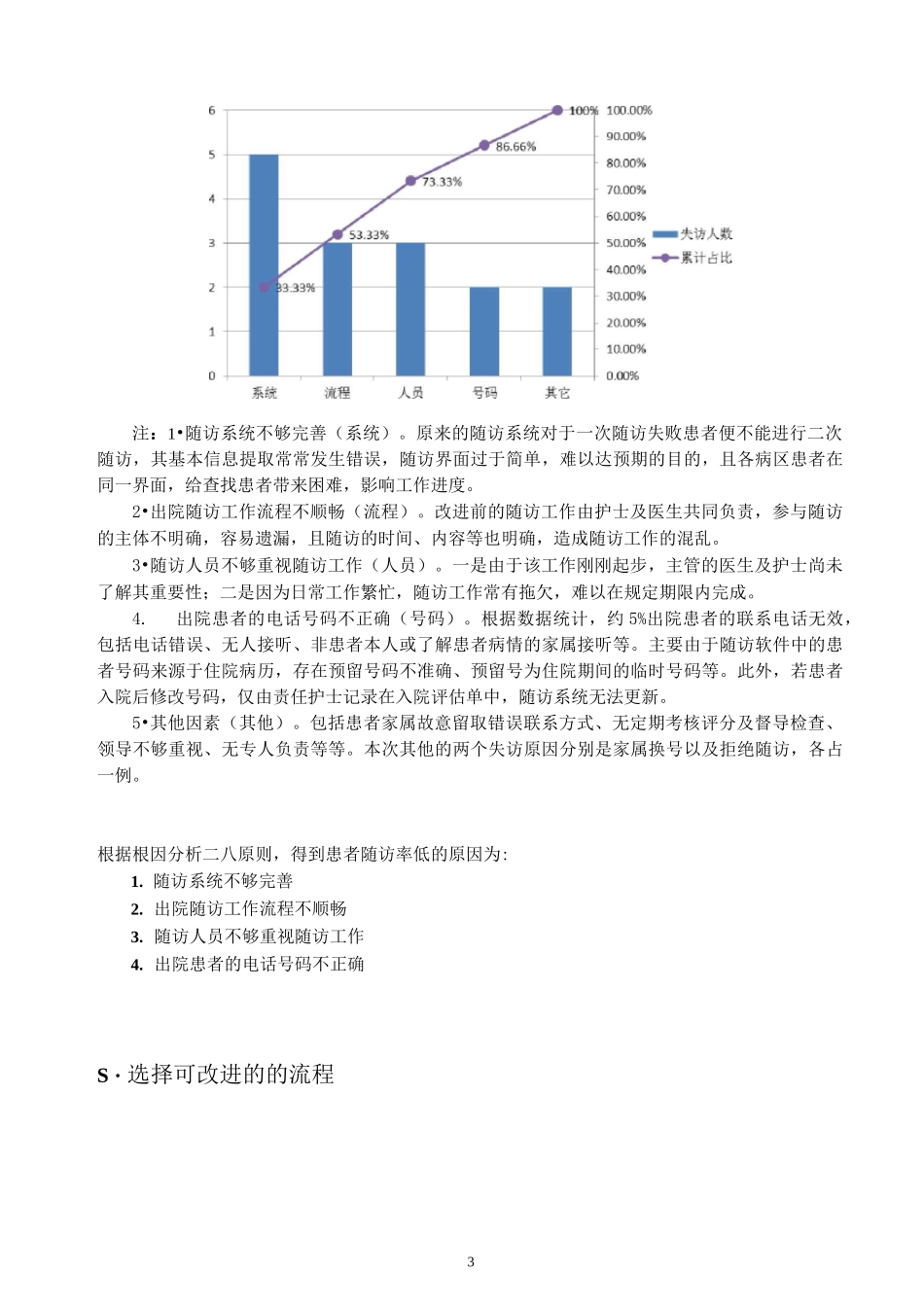 提高出院患者随访PDCA_第3页