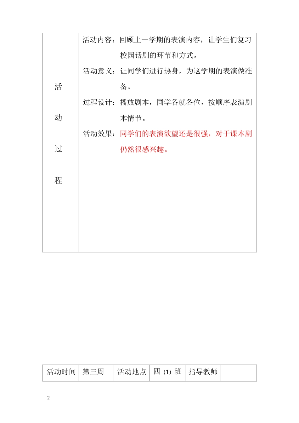 戏剧社团校本课程教案_第2页