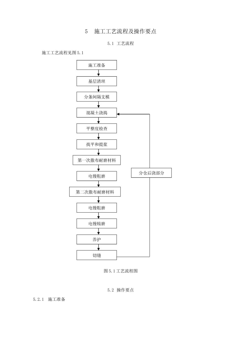 金刚砂耐磨混凝土地坪一次成型施工工法_第2页