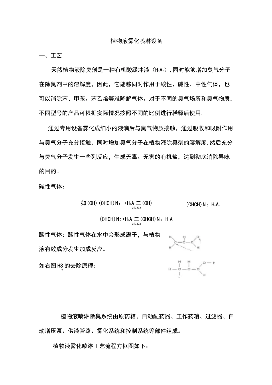 除臭雾化喷淋操作规程_第1页