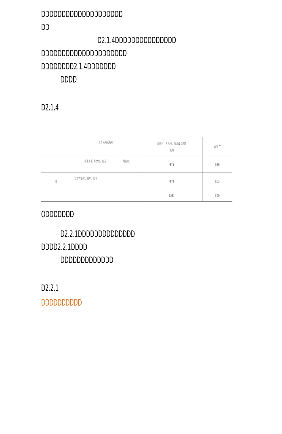 电气规范(照度等级)_第3页