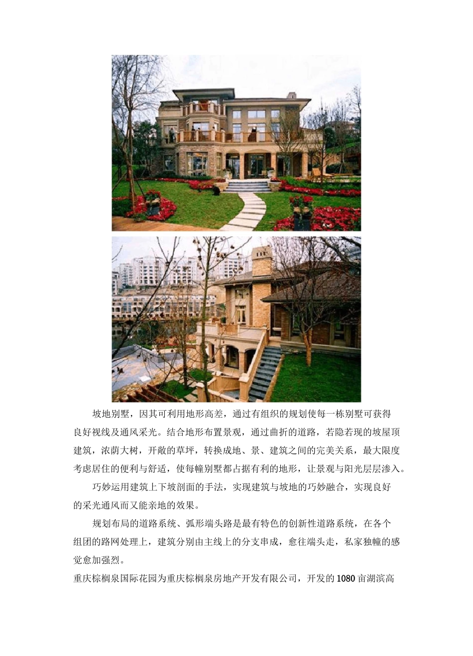 专家谈山地别墅_第2页