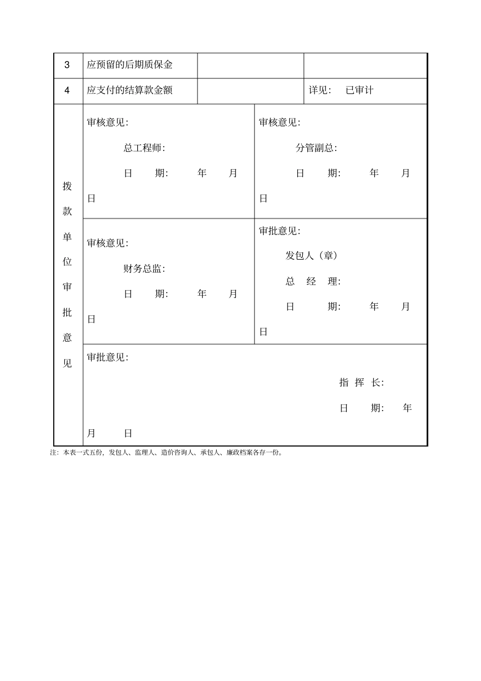 结算款支付申请施工结算_第3页