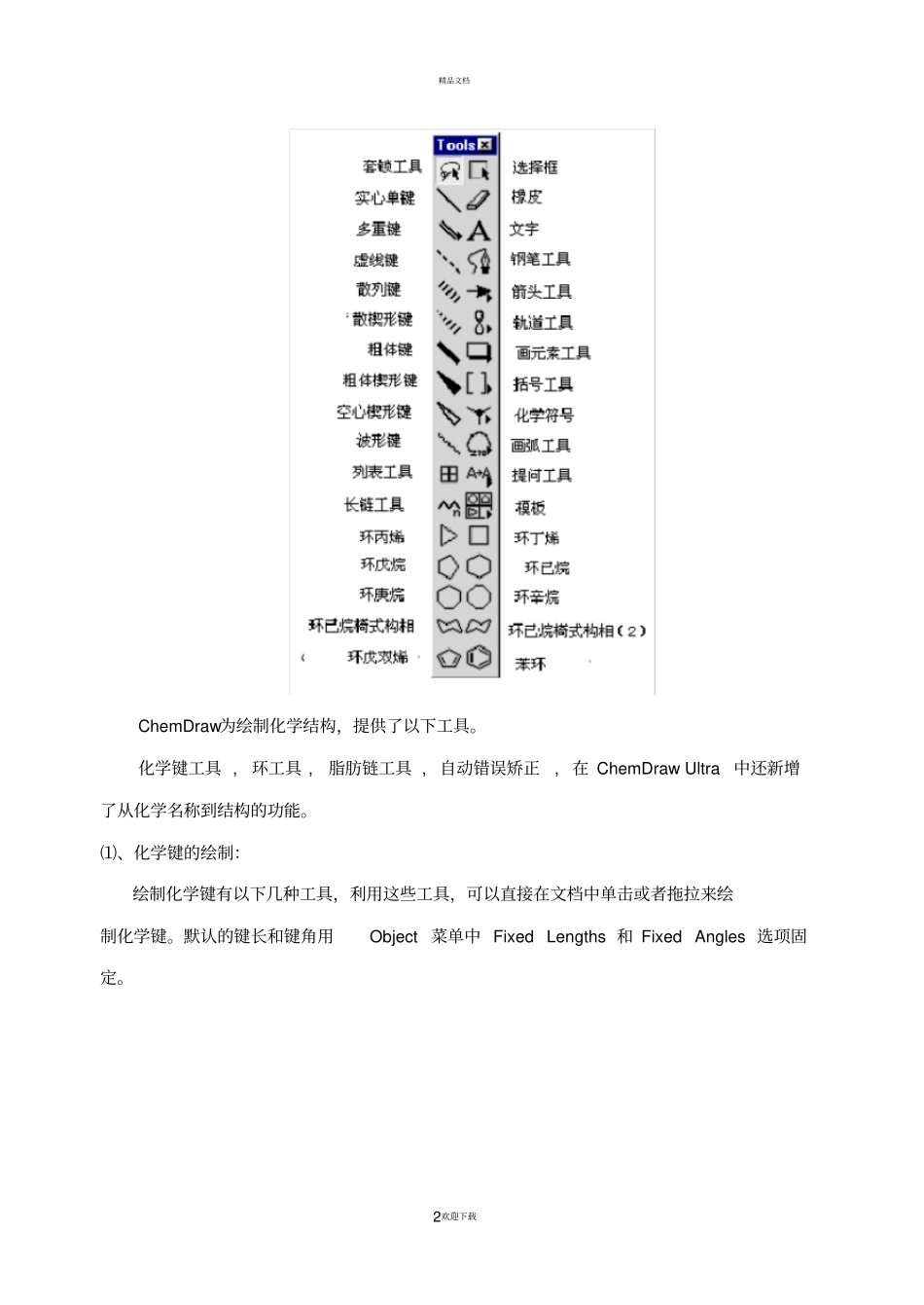 绝对实用chemdraw教程_第2页